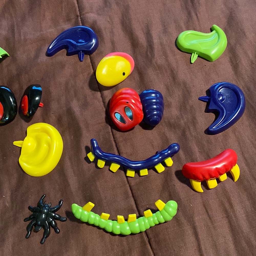 13 Decorative Pieces for Faces.  EUC